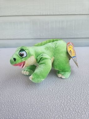 The Land Before Time Spike Green Dinosaur 9" Plush Stuffed Kellytoy 2005